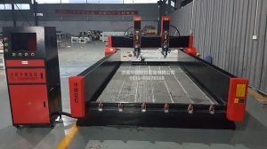 嘉兴嘉善县HW-1825双头重型浮雕石材雕刻机